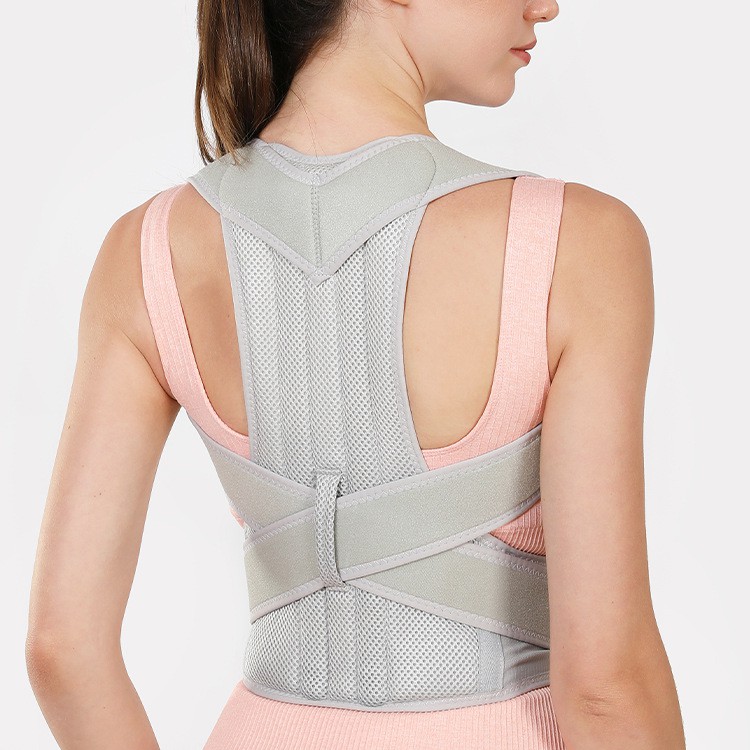 JINGBA 矫姿带 成人儿童防驼背加压支撑矫正带固定护腰带厂家