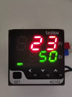 台松TESHOW MC102温控表温度控制器   MC100经济型PID温控器