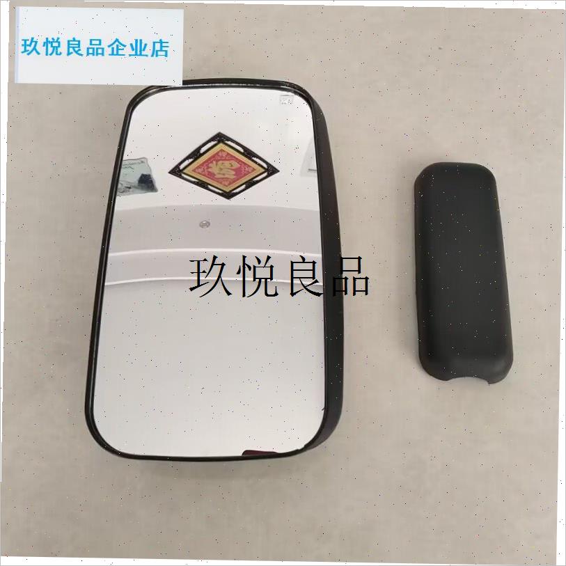 适配新源C75-C85-C95胶轮式挖土机驾驶室后视R镜总成后照镜 反光,