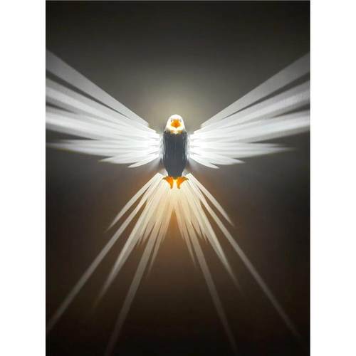 老鹰壁灯卧室2025新款创意个性家用小夜灯网红爆款氛围感装饰礼物