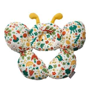 儿童车载U婴儿床枕型头枕枕汽车固定新生儿座椅护颈推车安全头部