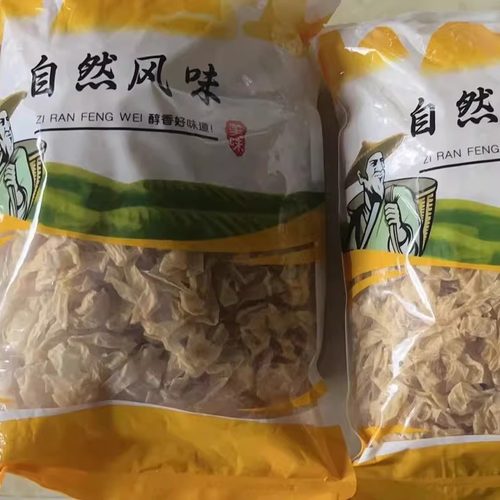 干豆皮干货豆制品正宗手工薄豆腐皮油豆皮批发凉拌火锅滋补经典方