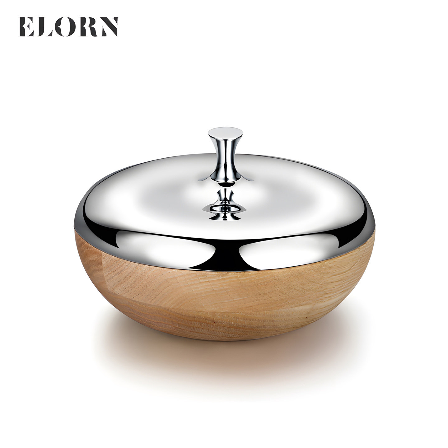 Elorn伊莱恩不锈钢储物罐零食干果收纳盒首饰摆件盒茶叶收纳罐子,家居饰品,储物罐,淘宝优惠券,粉丝福利购,淘宝优惠卷