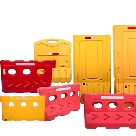 全新料滚塑防撞桶塑料圆柱形防撞水马隔离墩注水分流桶警示反光桶