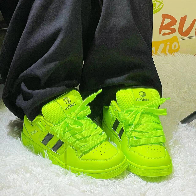 面包鞋多巴胺厚底增高板鞋女春秋