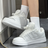 BULL2025新款 休闲百搭面包鞋 情侣男女小白鞋 GLO 秋冬舒适厚底板鞋