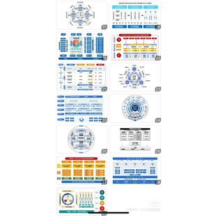 课题平面逻辑框架图ppt模板|||