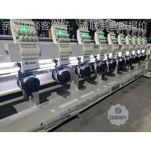 全自动电脑帽绣刺绣10头9针绣花机DSC GA91omputerembridery