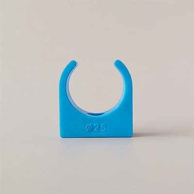 PPR管卡管夹16 20 25 32U型管卡黄色蓝色红色扣卡ppr水管卡扣排卡