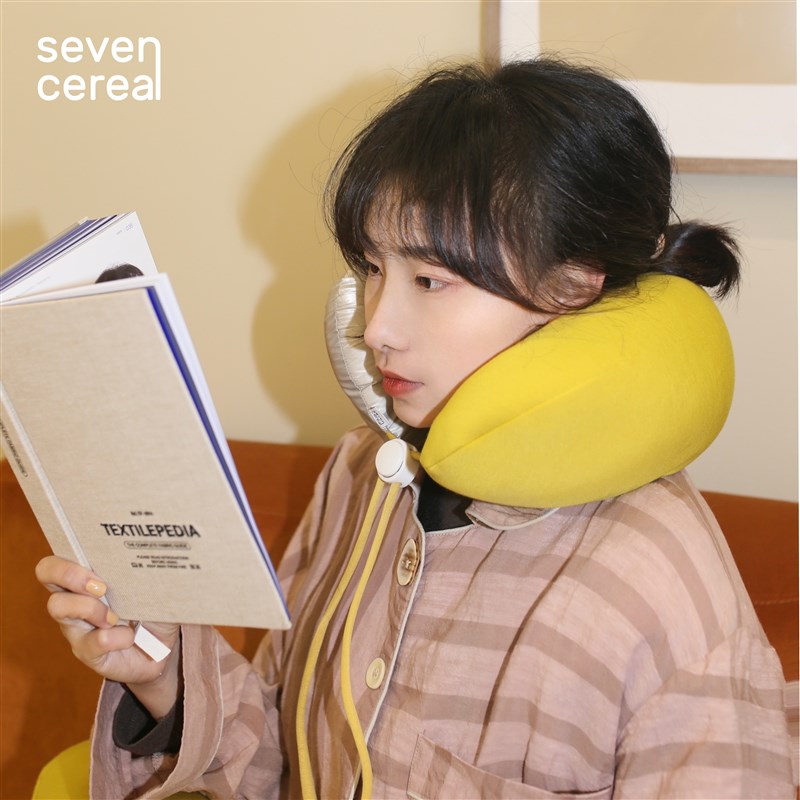 七谷车载颈枕护颈脖子u型枕靠枕旅行枕办公室午睡枕