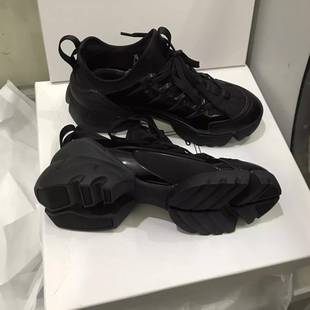 香港内增高2025潮鞋老爹鞋明星同款智薰鞋加绒增高百搭真皮运动鞋