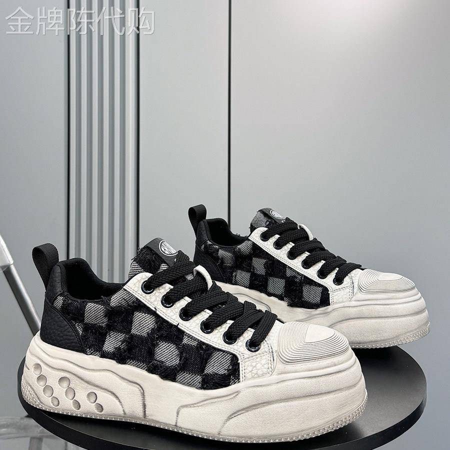 【海外奢品】复古经典板鞋男黑白配色永不过时青少年百搭休闲鞋