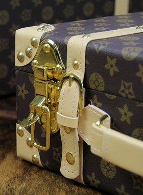 样板房衣帽间衣柜k书架装饰架皮箱装饰收纳盒储物箱家居收纳整理