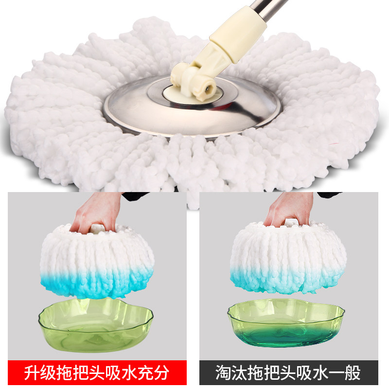 旋转拖把家用双驱动懒人拖布桶省力地墩布自动P神拖干湿两用免手