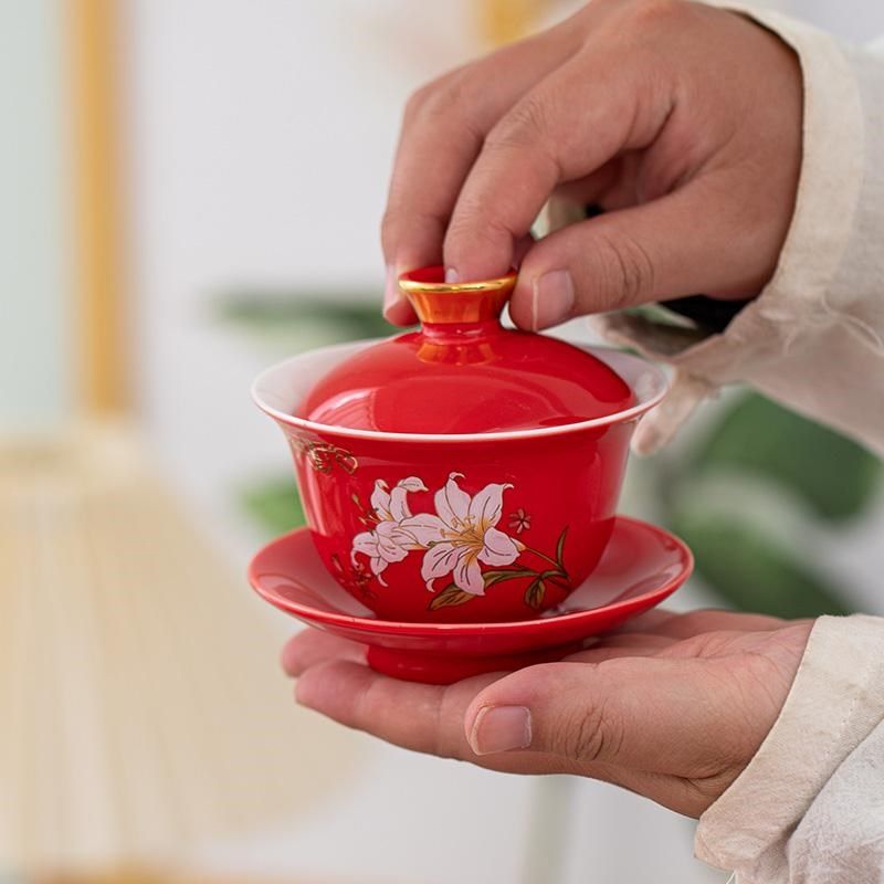 结婚敬茶杯喜碗套装敬茶盖碗喜茶壶红色碗M筷托盘婚礼陪嫁婚庆用,节庆用品/礼品,喜碗/敬茶杯,淘宝优惠券,粉丝福利购,淘宝优惠卷