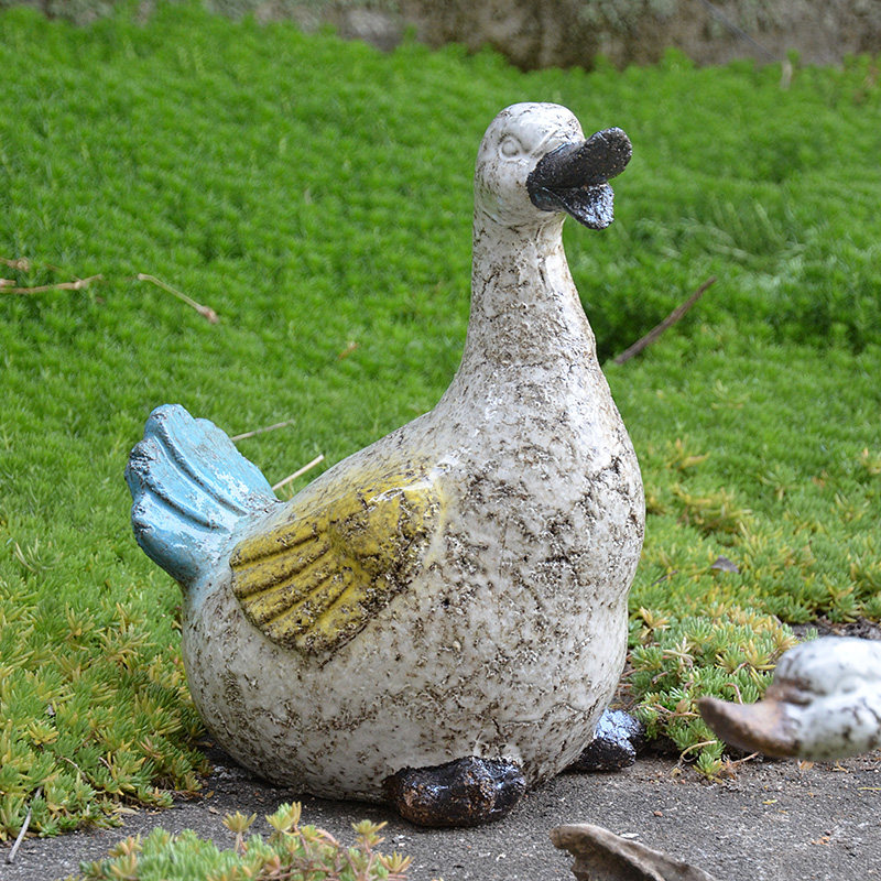 户外陶土可爱动物喝水鸭子v摆件 庭院花园水池草坪幼儿园装饰造景,家居饰品,户外/庭院摆件,淘宝优惠券,粉丝福利购,淘宝优惠卷