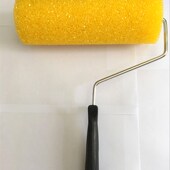 9寸 肌理漆压花滚筒半开拉毛硅藻泥拉毛滚筒带手柄艺术专用工具