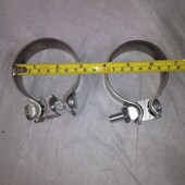 排气管卡圆管用 管箍喉箍抱箍卡箍管夹管卡u型连接管夹固定