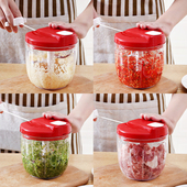 家用多功能切菜器手动绞饺子馅碎蒜泥绞肉机搅菜搅拌搅蒜厨房神器