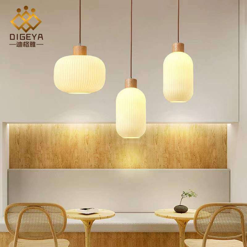 日式侘寂风餐厅吊灯单头复古中古餐桌饭厅原木玻璃吧台卧室床头灯,自行车/骑行装备/零配件,更多零件/配件,淘宝优惠券,粉丝福利购,淘宝优惠卷