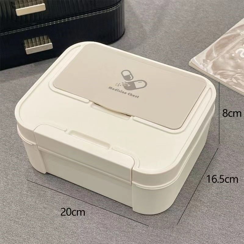 INS 데스크탑 보관함 커버 포함 방진 메모 문구 상자 대용량 분할 책상 펜 홀더 기타 정리 상자