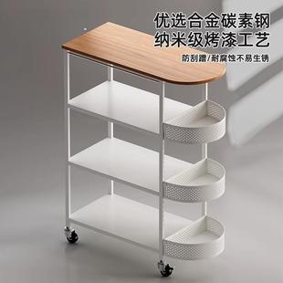 厨房物架地多层小家用多al置功能推车餐边落储物架收纳架子