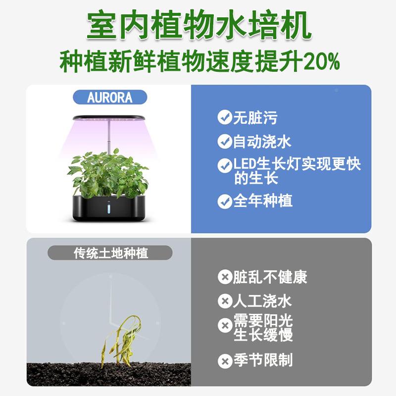 机智能植物生机智能水培植物长生长灯室内植多USE肉生长种植物生
