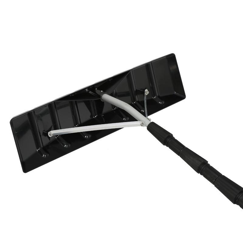 XBR家冬用长手柄伸厂缩屋可顶雪耙雪刮铝合屋顶雪铲金园林铲