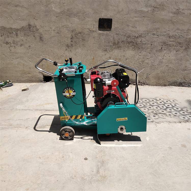 路油面型刻小纹机切割刻纹一体机手推柴光水泥路面LBR超市拉纹防