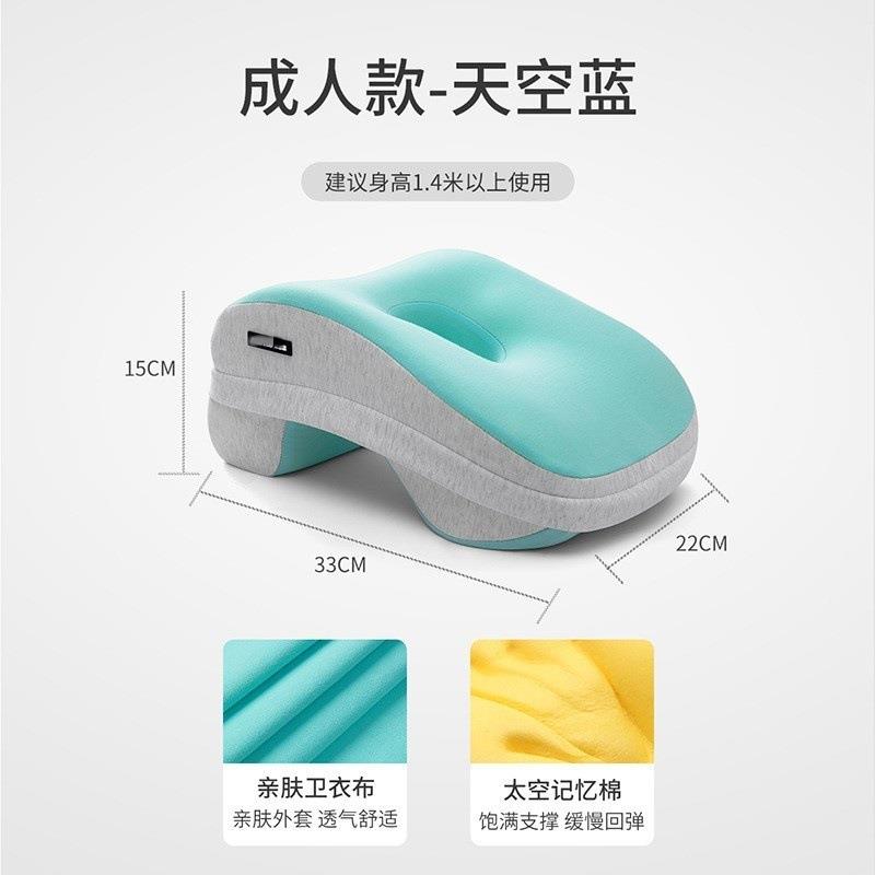 睡枕午收纳袋成带人趴无品牌/睡枕办室午睡家用桌上趴趴抱枕睡觉