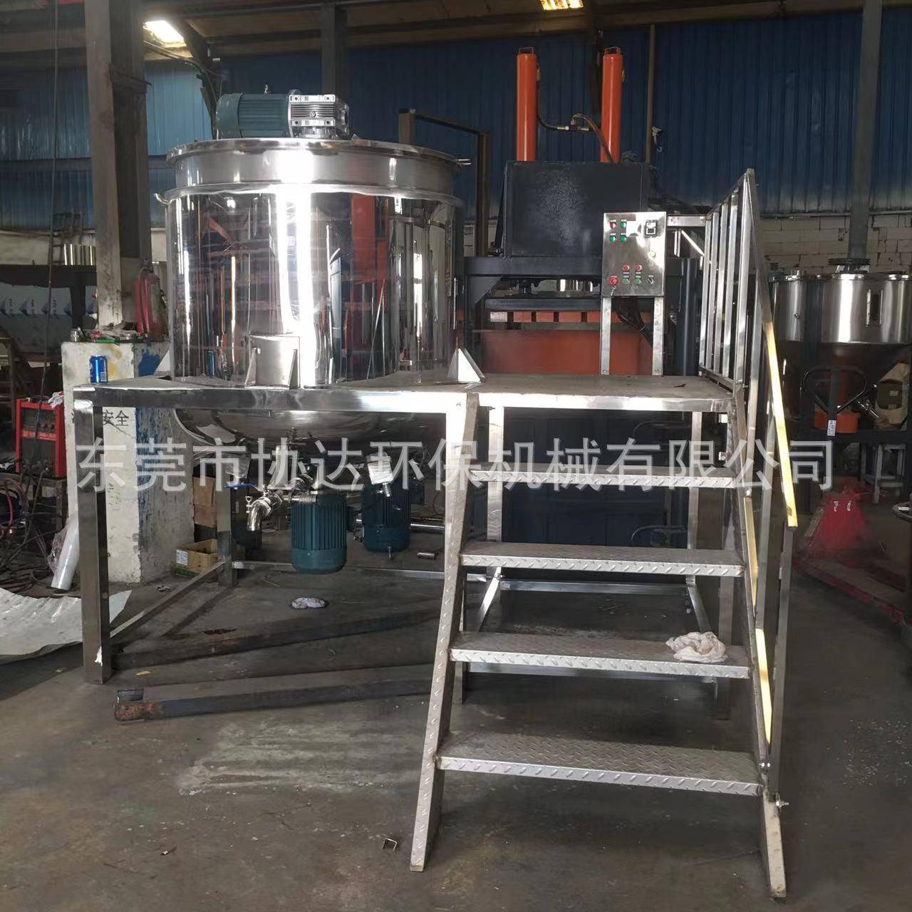 30900公斤溶解269加XD-3000热质搅机3吨均108胶水双拌层夹套液体