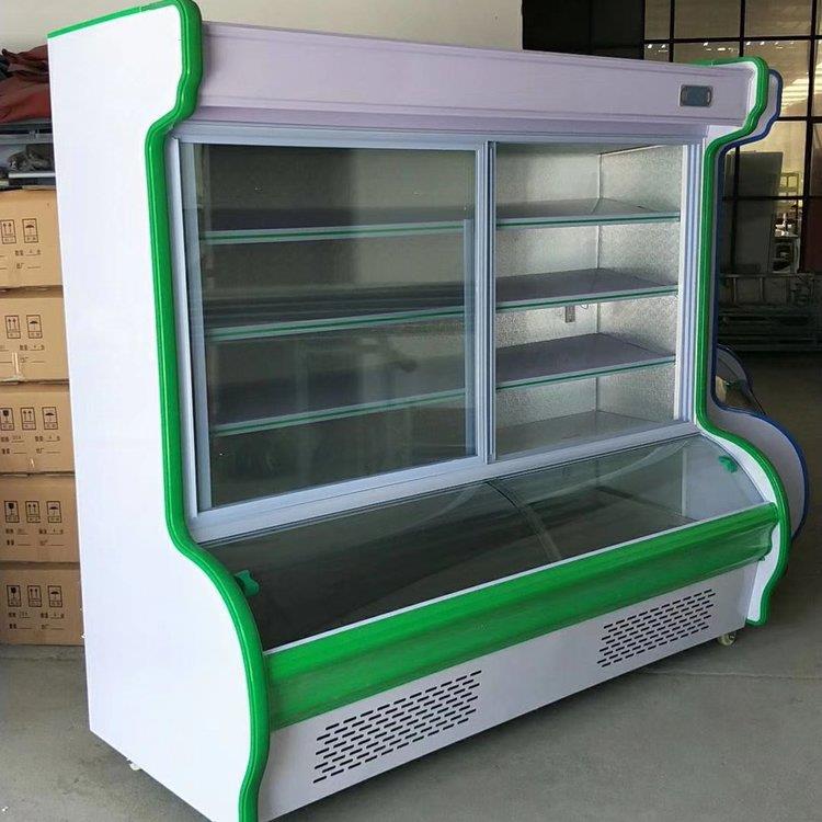 【菜品展示柜RQF商场超市鲜示海】柜烧烤串展串冷冻保鲜