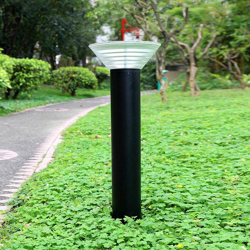 压铸太阳坪能led草JR-B007应灯户铝外人体感灯具花园圆柱形庭院灯