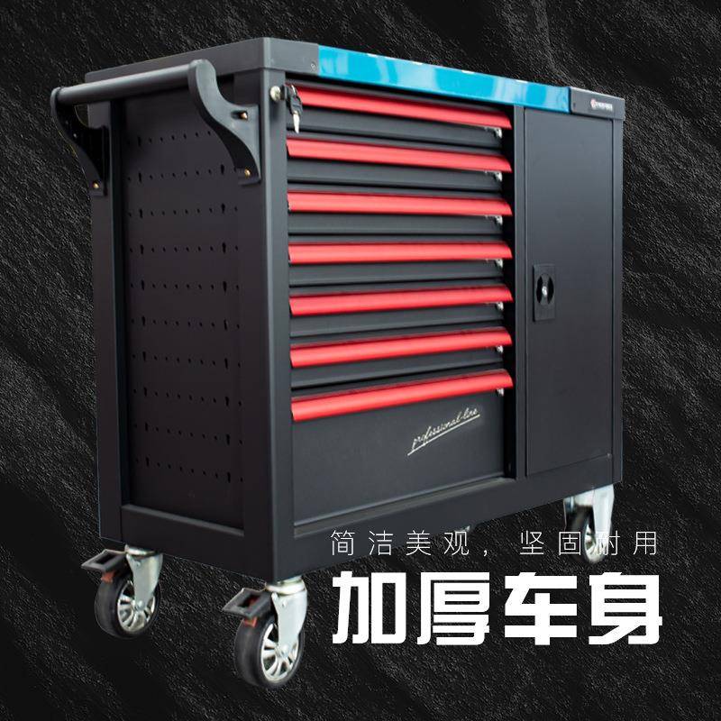 QHY重22推6件工业级汽修通用工具组车多功能移动型抽屉合小车车间图片