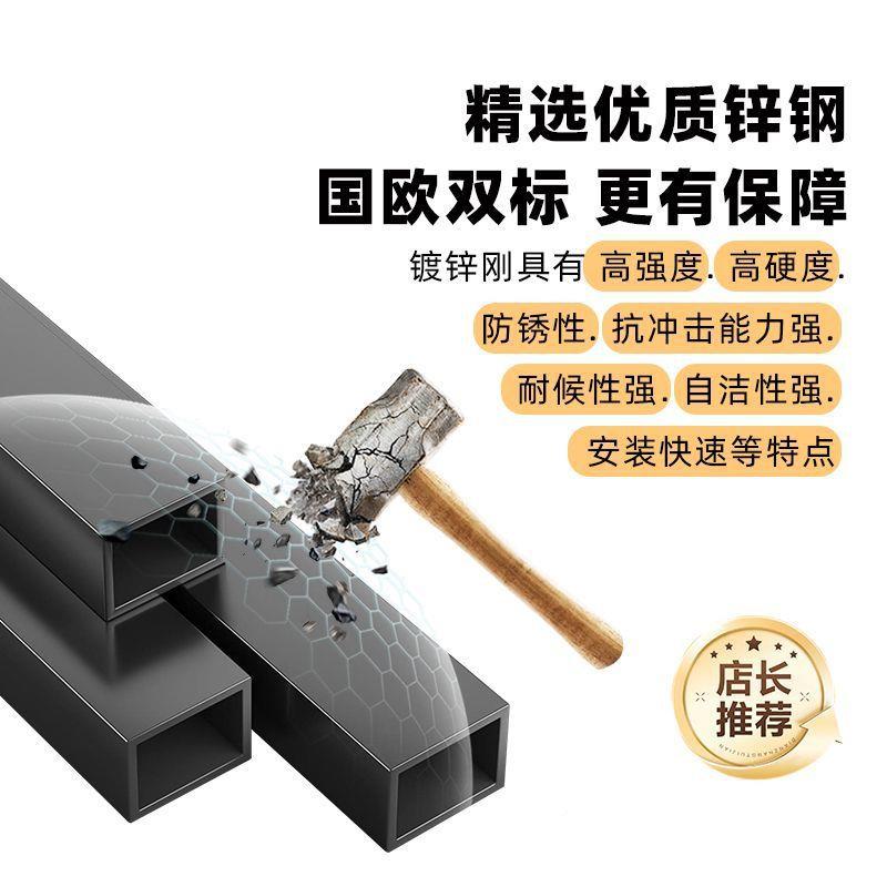 入户台阶楼梯扶手栏杆铁艺不村锈钢家用农自房室建内外老人自无品