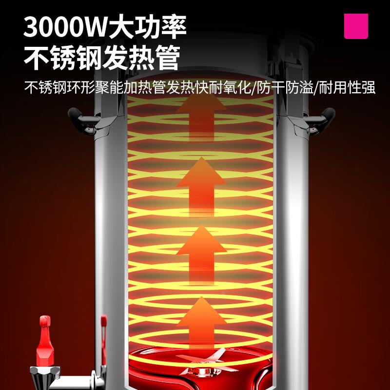 OMN商用豆热浆机大容量全渣自动现磨无滤大型早餐店用加打免浆机