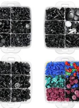 295PCS盒装卡扣180p1180PCSc汽车卡扣修理工具包紧s固件1膨1胀卡