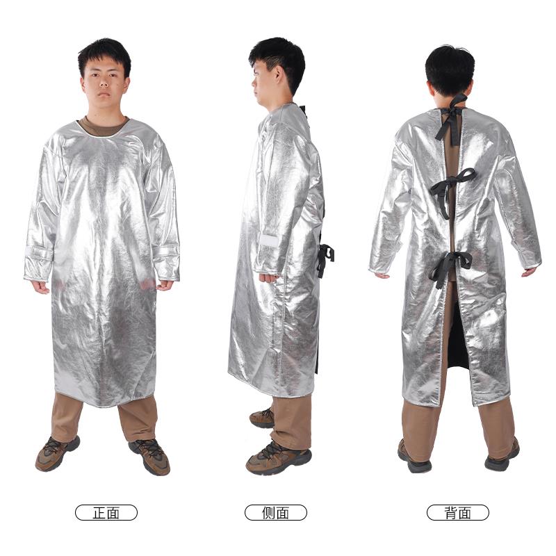 1000度高温反围穿衣防火隔热服铝箔大衣防裙锡HYuxstrl箔铝厂冶炼