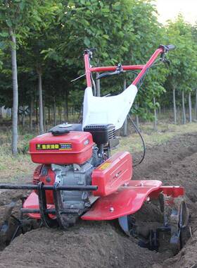 多功能小开型两驱微耕机手扶式地VHZ大力旋耕机沟机山开荒打马田
