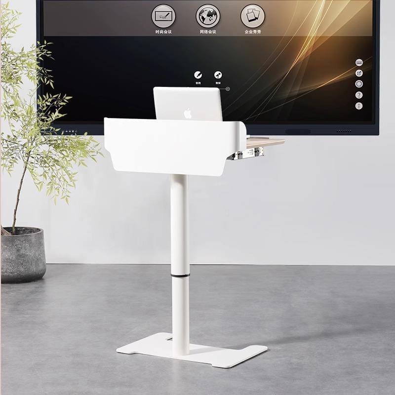 台演讲台发讲QGP言台简约现代宾接待台导迎购持台主台司仪台升降