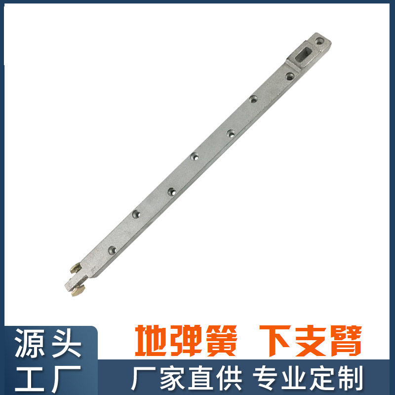 地弹簧配件不锈钢有框门木门上下门轴顶轴支臂可调节静音玻璃门图片