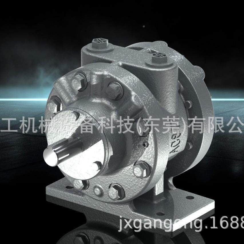 8AM-RVYZJ-2B不工业级叶片式气动马达（AC877F）发热、可不间断工