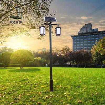 家3-5米双头l庭院灯仿古公园景观路村灯e厂d新070农建设