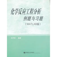 【正版书籍】化学反应工程分析例题与习题MATLAB版朱开宏华东理工大学出版社