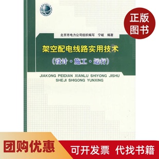 【正版书籍】架空配电线路实用技术设计施工运行宁岐中国水利水电出版社