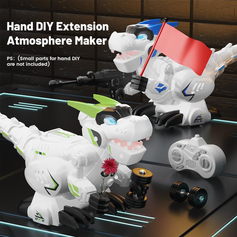 跨境JJRC儿童智能感应遥控恐龙模型电动机器人编程科教遥控玩具