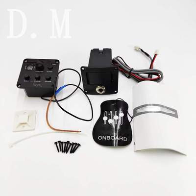 兼容渔夫ISYS民谣吉他拾音器EQ电箱均衡器 Fora Fishman IS