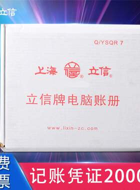 立信TR101电脑记账凭证套打电脑账册连打凭证纸财务针式打印纸