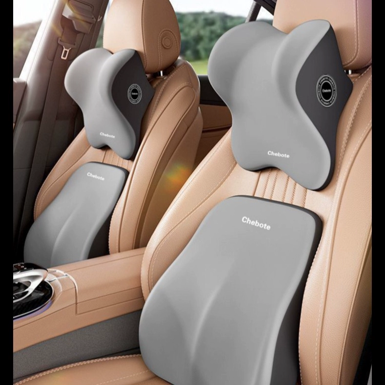 汽车枕头腰靠感护颈枕车内靠枕