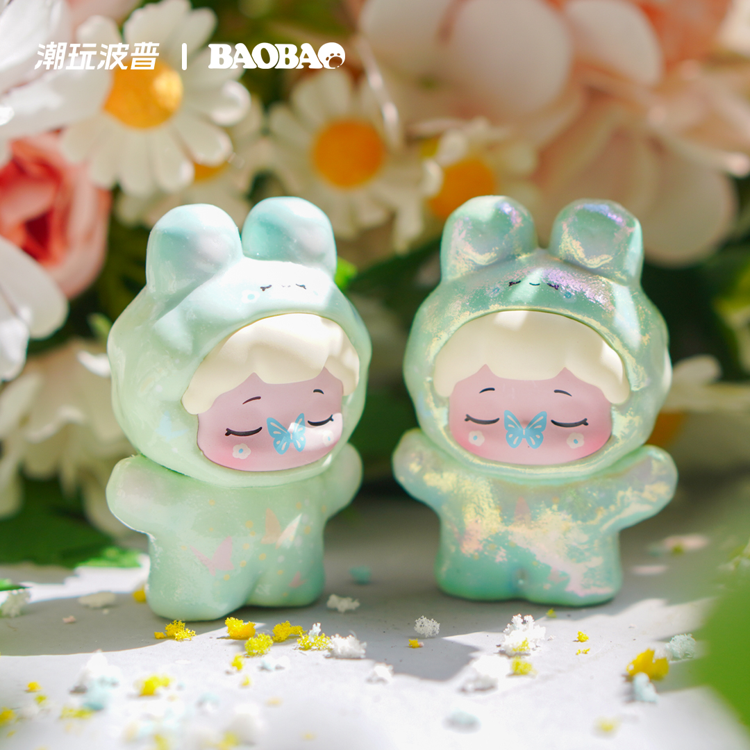潮玩波普抱抱春游记圣诞系列小盲盒盲袋萌粒可爱摆件女孩礼品手办